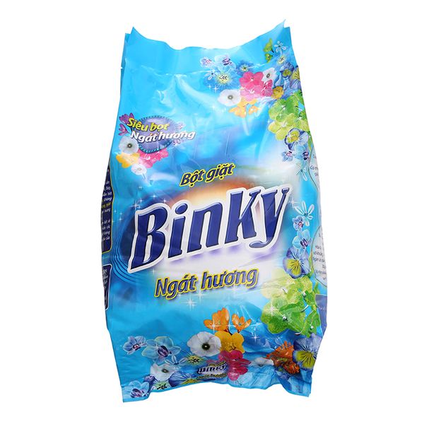 Bột giặt Binky ngát hương gói 6kg 