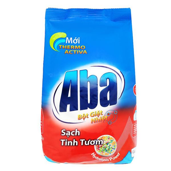  Bột giặt nhiệt Aba sạch tinh tươm túi 1,5 kg 