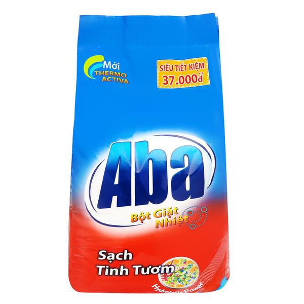  Bột giặt nhiệt Aba sạch tinh tươm túi 6 kg 