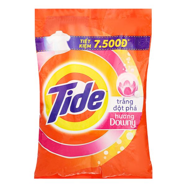  Bột giặt Tide trắng đột phá hương Downy gói 2,25 kg 