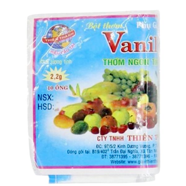  Bột vani Thiên Thành vĩ 10 ống x 2,2 g 