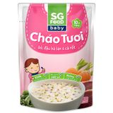  Cháo tươi Baby Sài Gòn Food bò đậu hà lan cà rốt dành cho trẻ từ 10 tháng gói 240g 