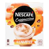  Cà phê Cappuccino NesCafé vị caramel 10 gói x 20g hộp 200g 