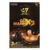  Cà phê sữa Trung Nguyên G7 gu mạnh X2 12 gói x 25g bộ 2 hộp x 300g 