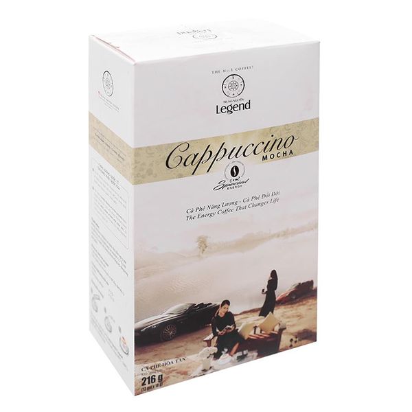  Cà phê Trung Nguyên Cappuccino G7 mocha hộp 216g 