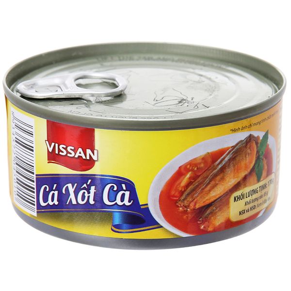  Cá nục sốt cà Vissan hộp 170 g 