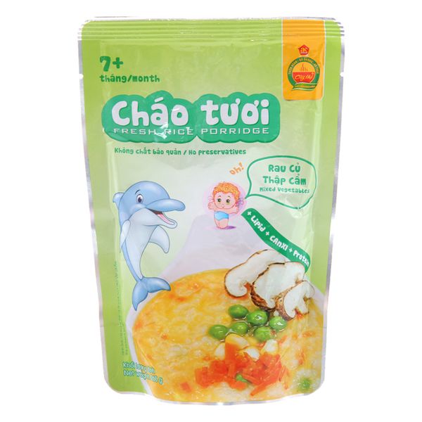  Cháo tươi rau củ thập cẩm Cây Thị gói 260g 