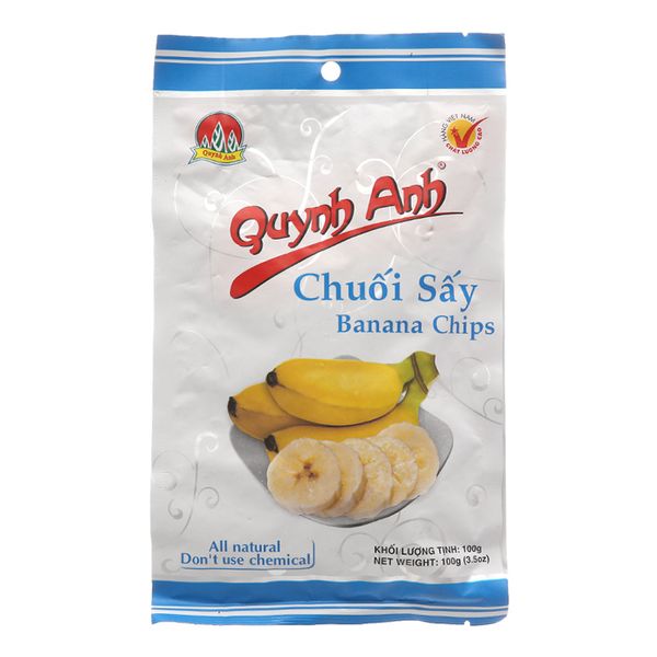  Chuối sấy Quỳnh Anh gói 100g 