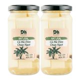  Củ hủ dừa chua ngọt DH Foods natural bộ 2 hũ x 220g 