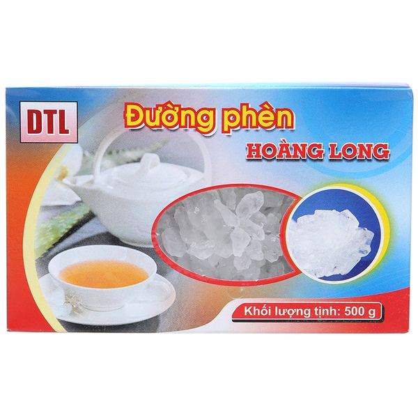  Đường phèn hạt to Hoàng Long hộp 500g 