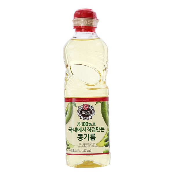  Dầu đậu nành Beksul chai 500ml 