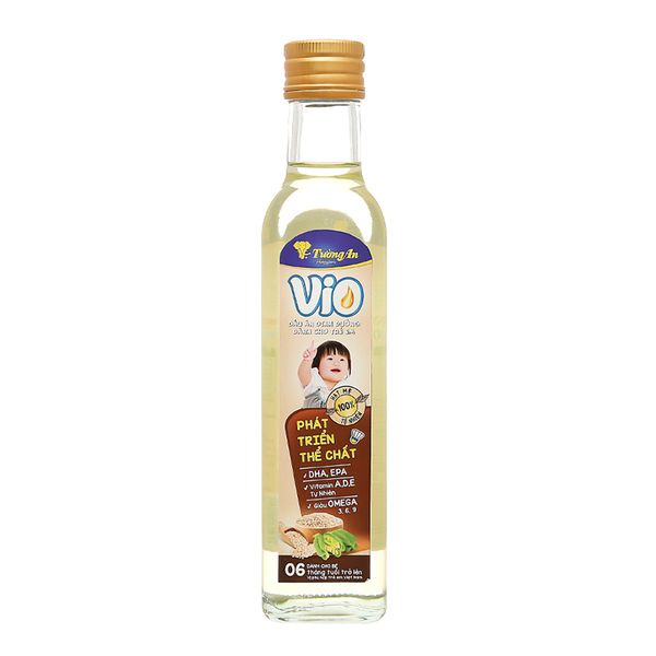  Dầu ăn dinh dưỡng cho bé Tường An Vio chai 250ml 