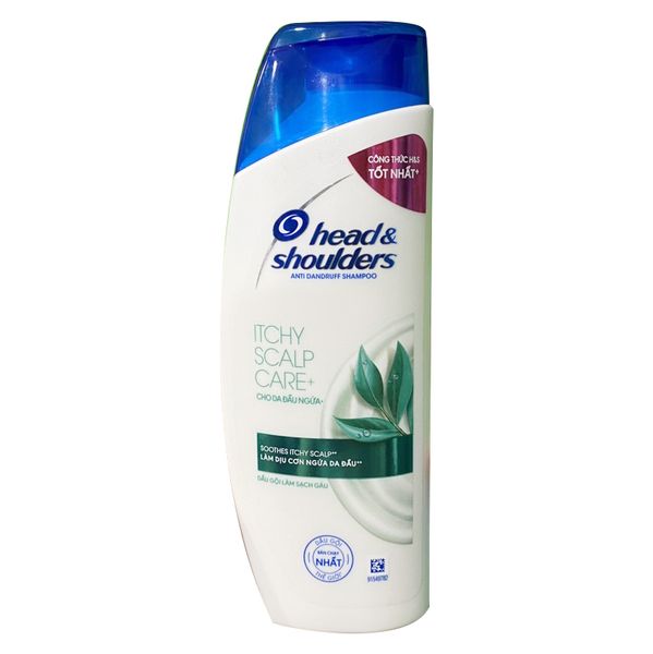  Dầu gội sạch gàu Head & Shoulders cho da đầu ngứa chai 170ml 