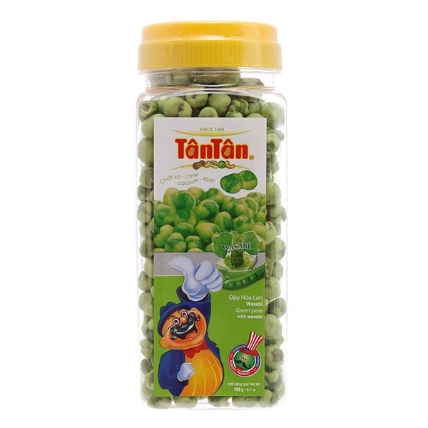  Đậu hòa lan Tân Tân vị wasabi hũ 190g 