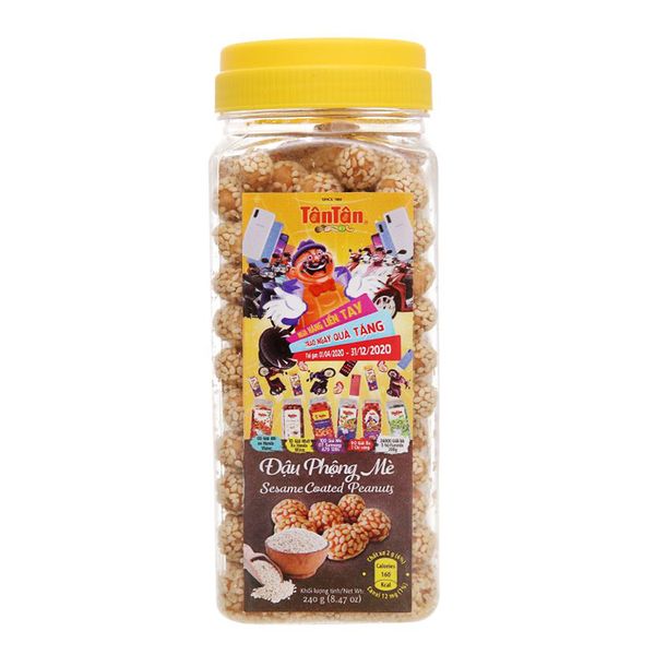  Đậu phộng mè Tân Tân hũ 240g 