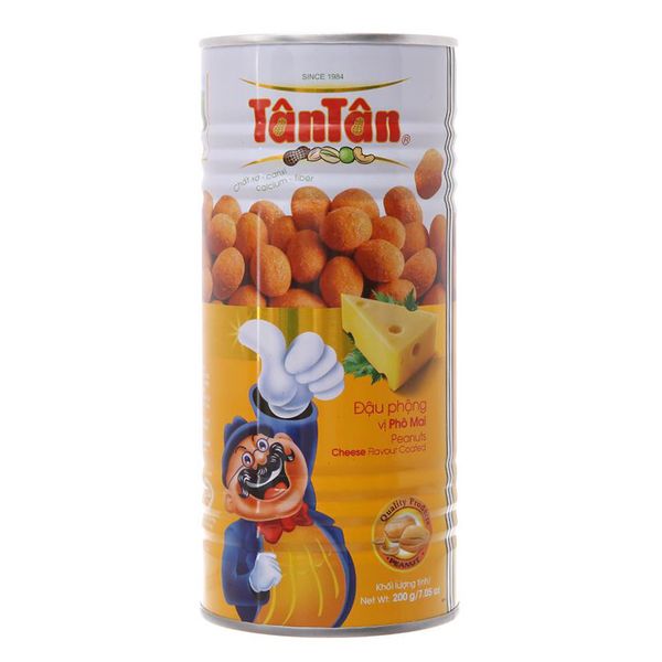  Đậu phộng Tân Tân vị phô mai lon 200g 