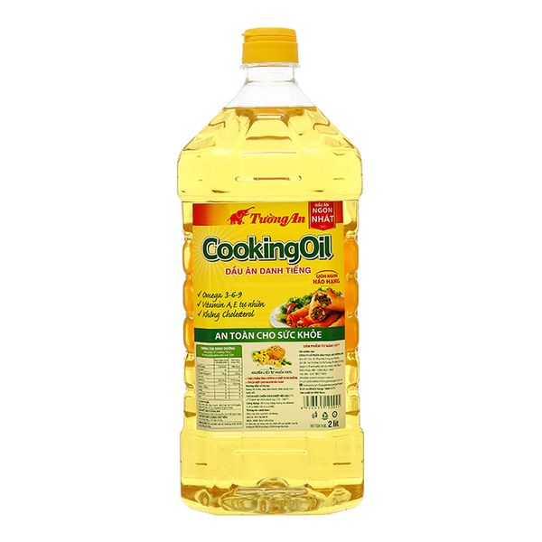  Dầu thực vật Tường An Cooking Oil chai 2 lít 