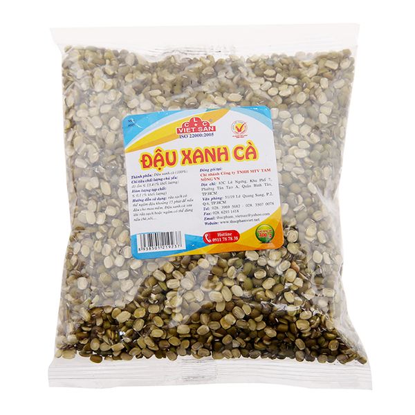  Đậu xanh cà Việt San loại 1 gói 300g 