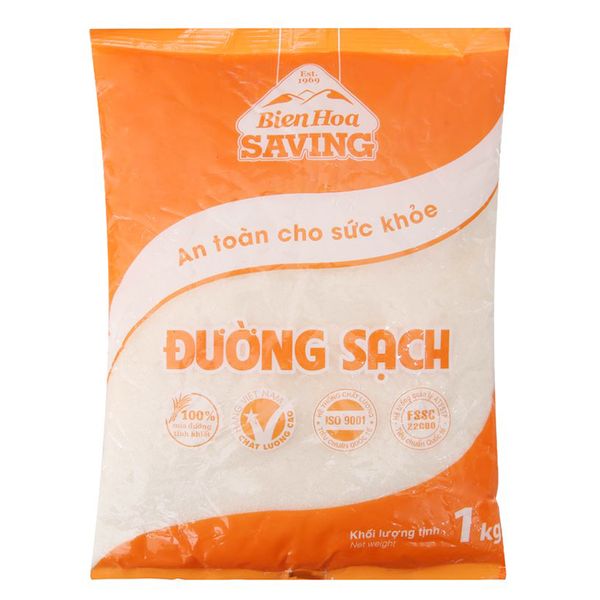  Đường sạch Biên Hòa Saving gói 1kg 