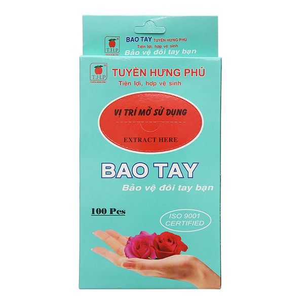  Găng tay Tuyền Hưng Phú  Size S hộp 100 cái 