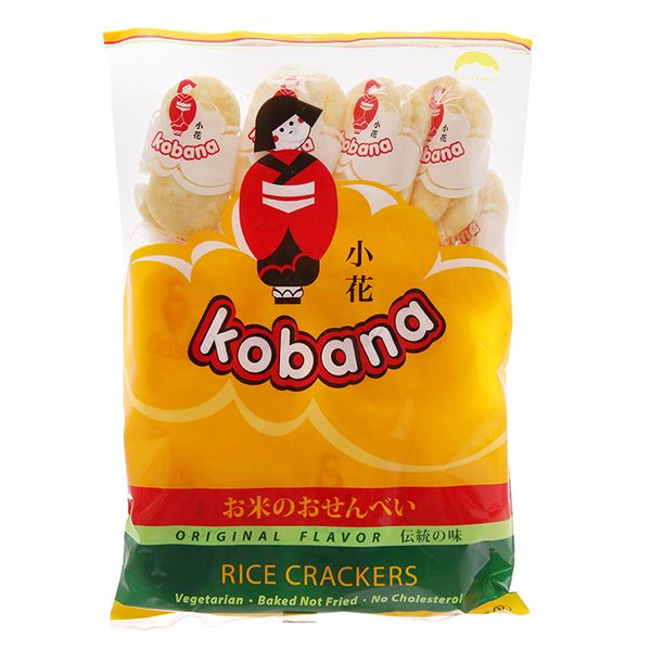 Bánh gạo hương vị tự nhiên Kobana gói 150g 