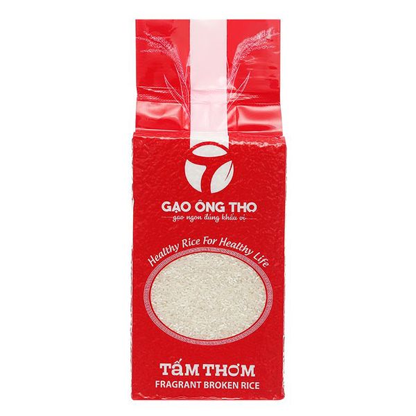  Gạo tấm thơm Ông Thọ túi 1kg 