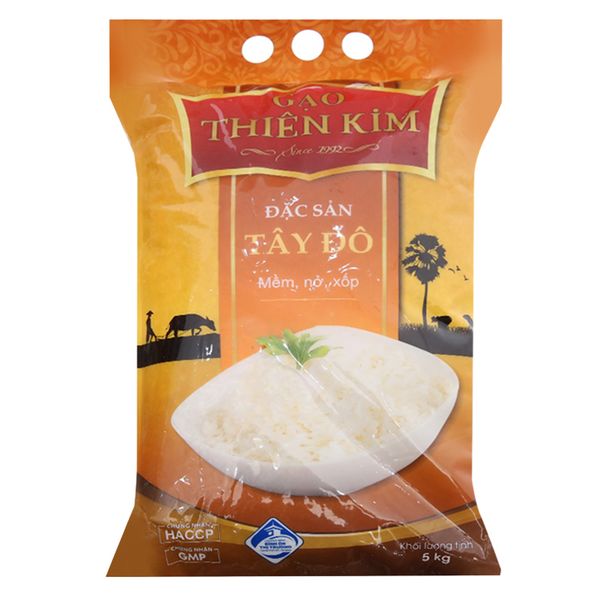  Gạo Thiên Kim Tây Đô túi 5kg 