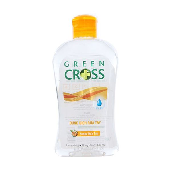  Gel rửa tay khô Green Cross hương dưa táo chai 250ml 