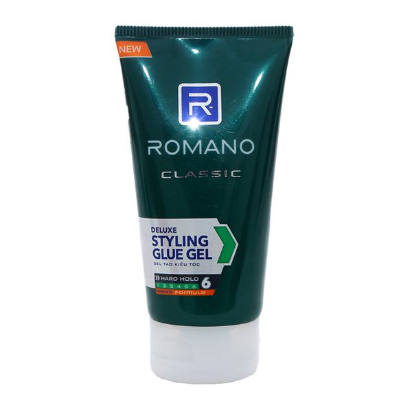  Gel vuốt tóc Romano Classic siêu cứng 150g 