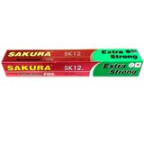  Giấy bạc nướng thực phẩm Sakura SK12HC size 30 cm cây 7,6 m 