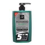  Dầu gội sạch gàu Romano Classic chai 650g 