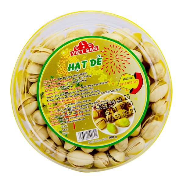  Hạt dẻ cười Tết Việt San hộp 200 g 