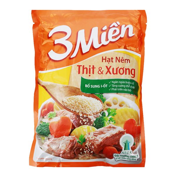  Hạt nêm 3 Miền thịt và xương gói 400g 