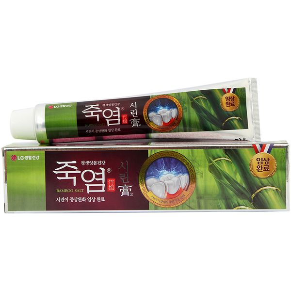  Kem đánh răng Bamboo Salt tinh chất muối tre giảm ê buốt tuýp 140g 