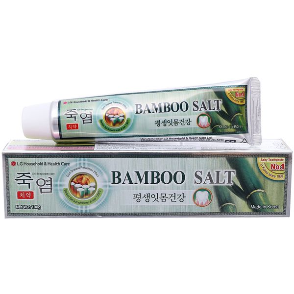  Kem đánh răng muối Bamboo Salt  tuýp 100 g 