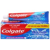  Kem đánh răng Colgate MaxFresh hương bạc hà bộ 2 tuýp x 175 g 