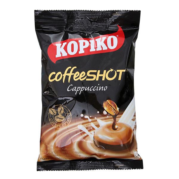  Kẹo cà phê sữa Kopiko vị cappuccino gói 135g 