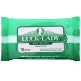  Khăn ướt Luck Lady không mùi gói 10 tờ 