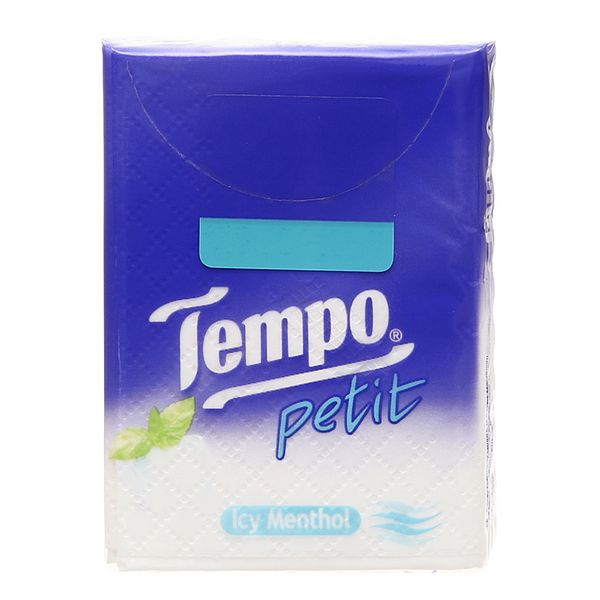  Khăn giấy bỏ túi Tempo hương bạc hà 4 lớp 1 gói 