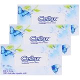  Khăn giấy Cellox White 2 lớp bộ 3 hộp x 200 tờ 