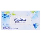  Khăn giấy Cellox White 2 lớp bộ 3 hộp x 200 tờ 