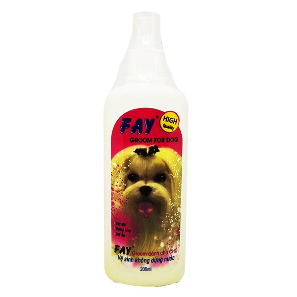  Khử mùi Fay Groom dành cho chó chai 200ml 