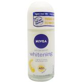  Lăn khử mùi Nivea White trắng mịn tự nhiên chai 50 ml 