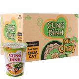  Mì chay Cung Đình rau nấm chua cay ly 70g 