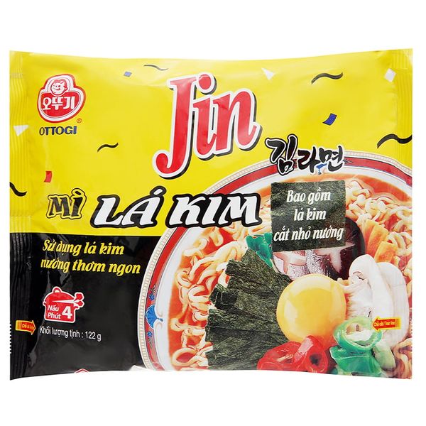  Mì lá kim Jin Ottogi gói 122g 