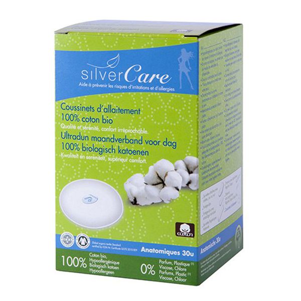  Miếng lót thấm sữa hữu cơ Silvercare 30 miếng 