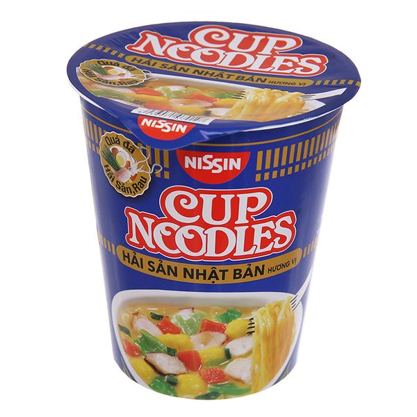  Mì Nissin Cup Noodles hải sản Nhật Bản ly 67g 