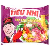  Mì xào khô Tiểu Nhị thịt xào sốt hành gói 72g 