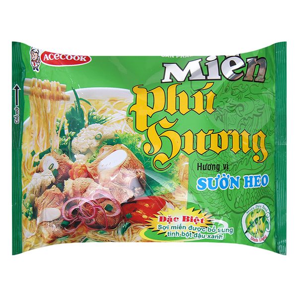  Miến Phú Hương sườn heo gói 58g 