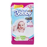  Miếng lót sơ sinh Bobby Newborn cho bé dưới 1 tháng gói 64 miếng 